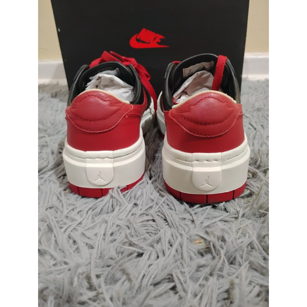 Nike Air Jordan 1 Low Elevated Bred Women Size 8 Sneakers DQ1823-006 - Picture 5 of 12